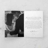 Ellesmereは彼の誓いのカード結婚を写真に カード (内部)