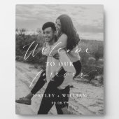 Ellesmereは永遠の歓迎を結婚歓迎する フォトプラーク (正面)