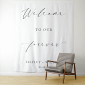 Ellesmereは永遠の私たちの背景結婚を歓迎 タペストリー (インサイチュ)