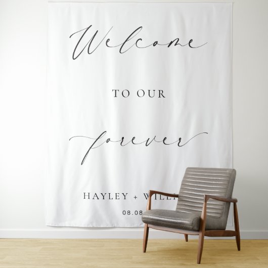 Ellesmereは永遠の私たちの背景結婚を歓迎 タペストリー (インサイチュ)