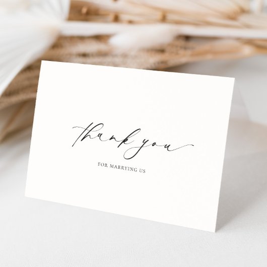 Ellesmereは私たちの結婚式の日と結婚してくれてありがとう カード