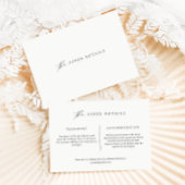 Ellesmereミニマル素晴らし詳細エンクロージャカード エンクロージャーカード