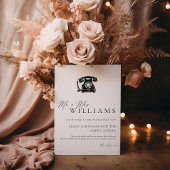 Ellesmere モダン Audioミニマル Guestbook ポスター