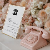 Ellesmere モダン Audioミニマル Guestbook ポスター