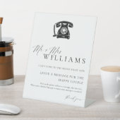 Ellesmere モダン Audioミニマル Guestbook 台座サイン (インサイチュ)