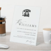 Ellesmere モダン Audioミニマル Guestbook 台座サイン (インサイチュ)