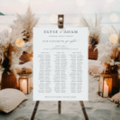 Ellesmere 3 Banet Table座席表の記号 ポスター