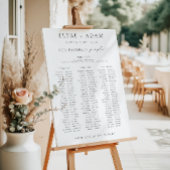 Ellesmere 3 Banet Table座席表の記号 ポスター