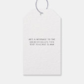 Ellesmere An伝統イタリアン5 Sugared Almonds ギフトタグ (裏面)