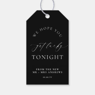 Ellesmere Black Get Lucky Tonight 結婚 Extrues ギフトタグ