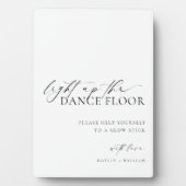 Ellesmere Light Up The Dance Floor Glow Stickの看板 フォトプラーク (正面)