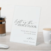 Ellesmere Light Up The Dance Floor Glow Stickの看板 台座サイン (インサイチュ)