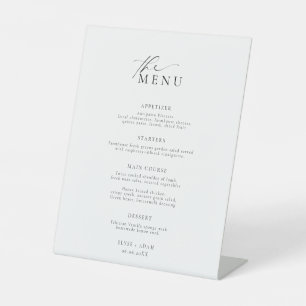 Ellesmere Minimalistのメ結婚ニュー 台座サイン