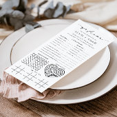 Ellesmere Minimalistの結婚クイズと メニュー