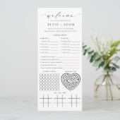 Ellesmere Minimalistの結婚クイズと 招待状 (スタンド正面)