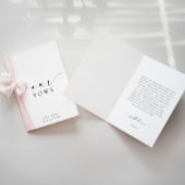 Ellesmere Our Vows結婚's Card カード