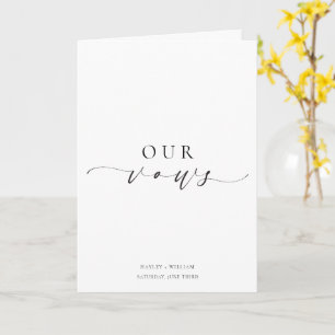 Ellesmere Our Vows結婚's Card カード
