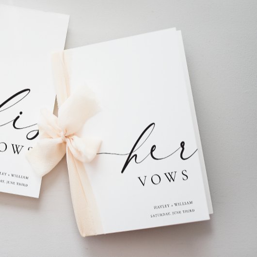 Ellesmere Photo Her 結婚 Vows's Card カード