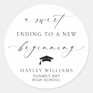 Ellesmere Sweet Ending New Beginning Graduation ラウンドシール