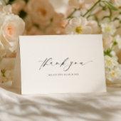 Ellesmere Thank You Photographer Wedding Day カード