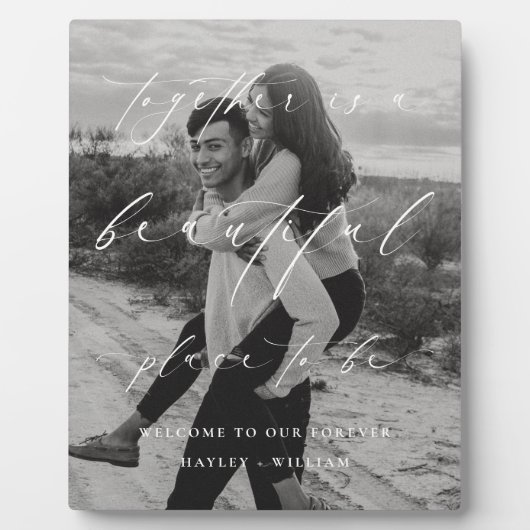 Ellesmere Together美しい場所へようこそ フォトプラーク (正面)