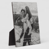 Ellesmere Together美しい場所へようこそ フォトプラーク (側面)