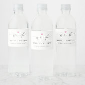 Ellesmere We Do 結婚 Water Bottle Label ペットボトルラベル (ボトル)