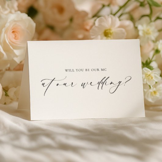 Ellesmere Wedding MC Proposal Folded Card カード
