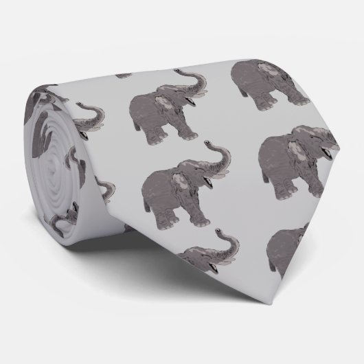 Ellie象 ネクタイ (ロール)