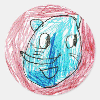 Ellie：ラウンドステッカー ラウンドシール