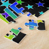 「ELLIE」名、おもしろい「ハッピーバースデー」 ジグソーパズル (側面)