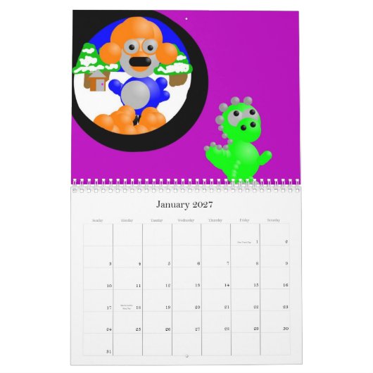 Ellie Castellanos 2010の壁掛けカレンダー カレンダー (1月 2027)