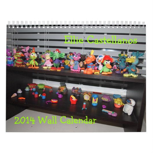 Ellie Castellanos 2014の壁掛けカレンダー カレンダー (カバー)