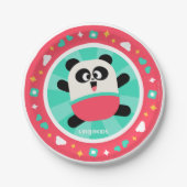 ElliotとのLingokidsパーティー紙プレート ペーパープレート (正面)