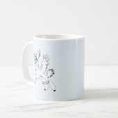 Ellis ファンタジー トナカイ Untameds Unapologetics コーヒーマグカップ (正面左)