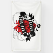 Ellis Ringle Outdoor Bannerの「ありがとう」 横断幕 (縦)