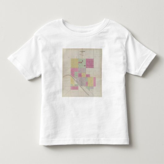 Ellsworth、Ellsworth郡、カンザス市 トドラーTシャツ (正面)