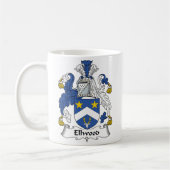 Ellwoodの家紋 コーヒーマグカップ (左)