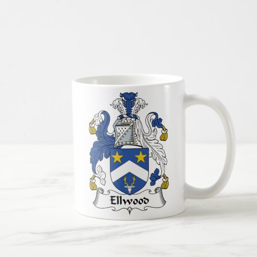 Ellwoodの家紋 コーヒーマグカップ (右)