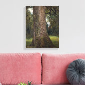 Elmツリーのトランクの勉強, c.1821 (油 キャンバスプリント (インサイチュ (リビング))