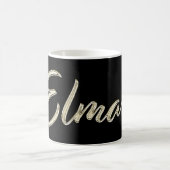 Elmar Name whitegold Tasse Teetasse Kaffeetasse コーヒーマグカップ (中央)