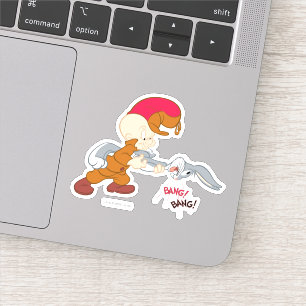 ELMER FUDD™とバグBUNNY™ シール