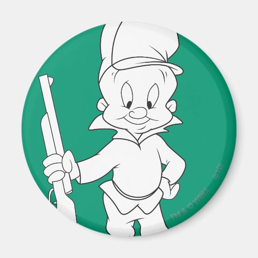 ELMER FUDD™ マグネット (正面)