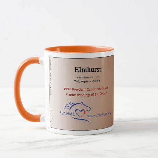 Elmhurst - 「97匹の繁殖動物」のコップのスプリントの勝者 マグカップ (左)