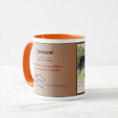 Elmhurst - 「97匹の繁殖動物」のコップのスプリントの勝者 マグカップ (正面左)