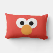 Elmoの大きい顔 ランバークッション (裏面)