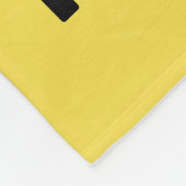 Elmo Alphabet | F Green フリースブランケット (角)