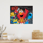Elmo and the Sesame Band Rock ポスター (キッチン)