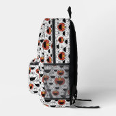 Elmo Color Pop Face Pattern プリントバックパック (右)