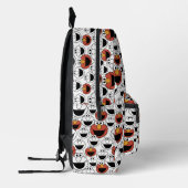 Elmo Color Pop Face Pattern プリントバックパック (左)
